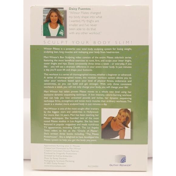 Lot of 5 Winsor Pilates AB, Bun & Thigh, Maximum Burn Cardio, Power Sculpting - Picture 5 of 11